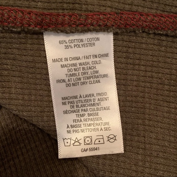 Men’s Kolby Long Sleeve Waffled Hoodie - Picture 4 of 6